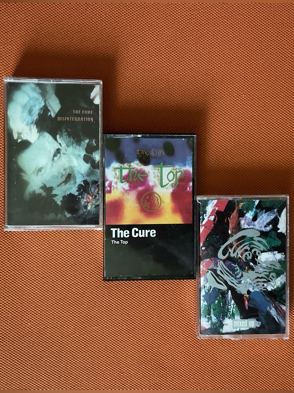 The Cure Mixed Up Disintegration The Top Vintage Cassette Tape Bundle Goth 80s